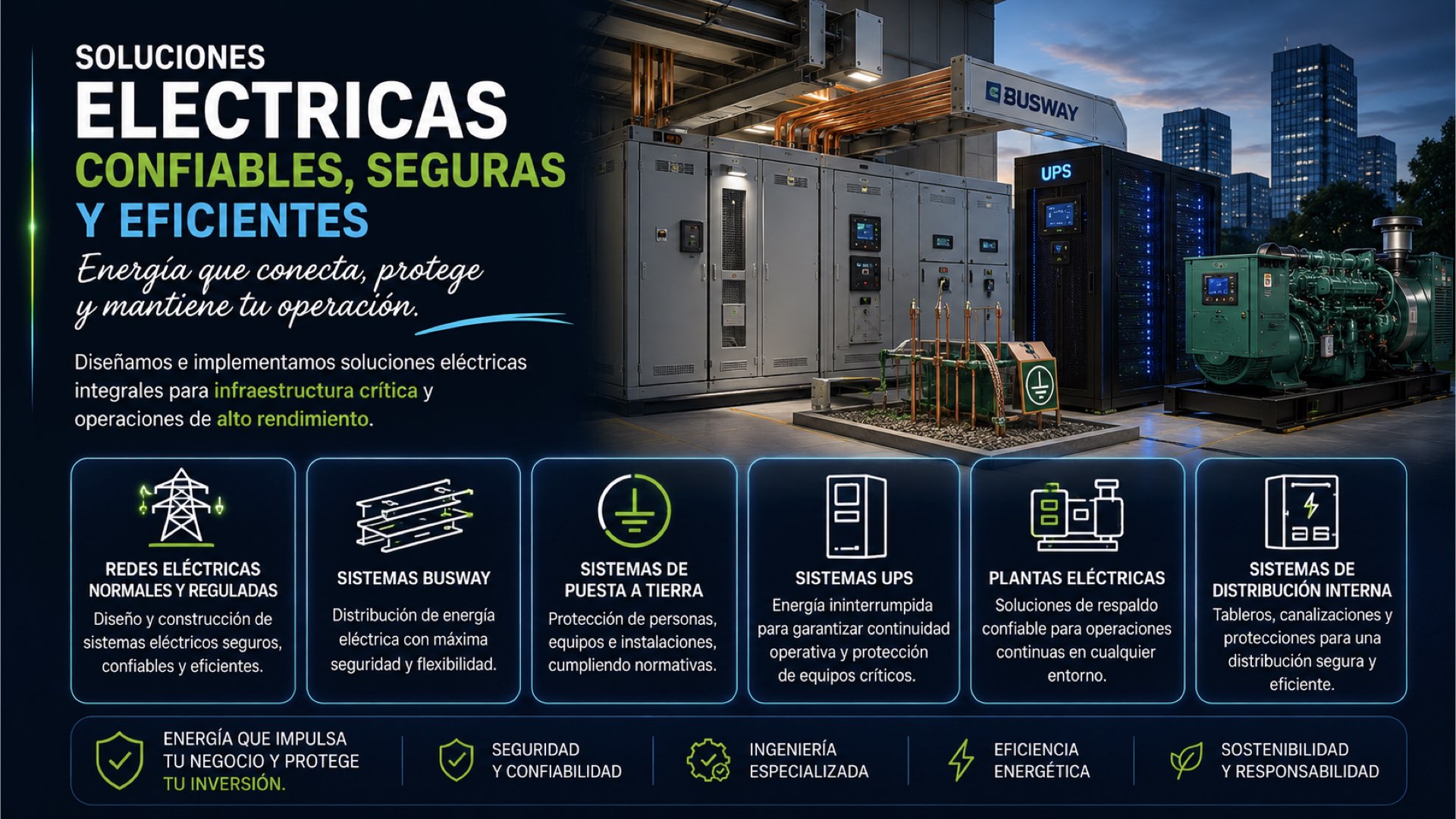 Soluciones Eléctricas Confiables & UPS
